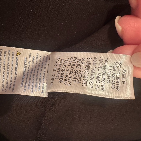 She + Sky Chic Little Black Mini Dress Event Party Festive Holidays Sz L - Picture 9 of 9